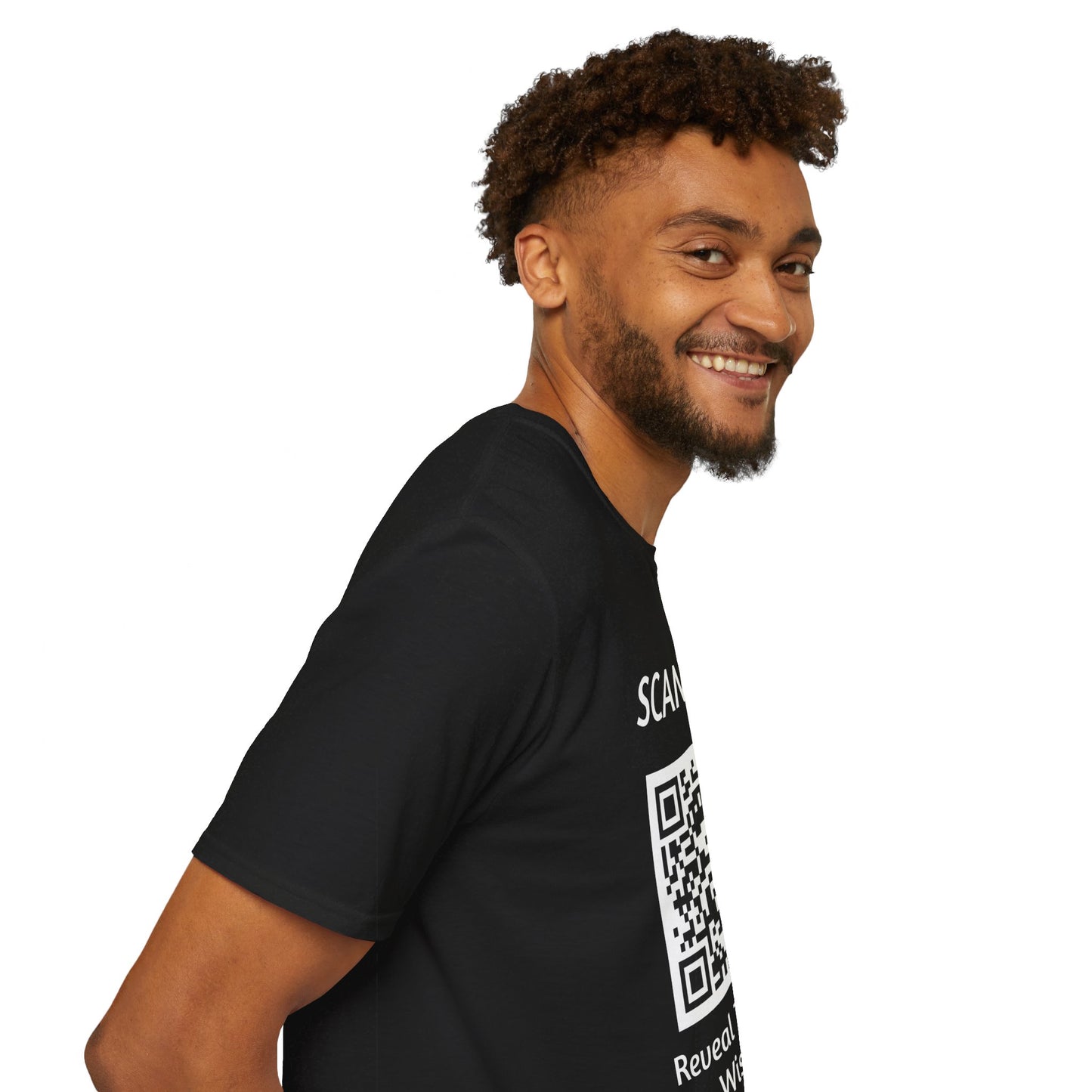 Scan me QR Code Reveal Timeless Wisdom Softstyle T-Shirt