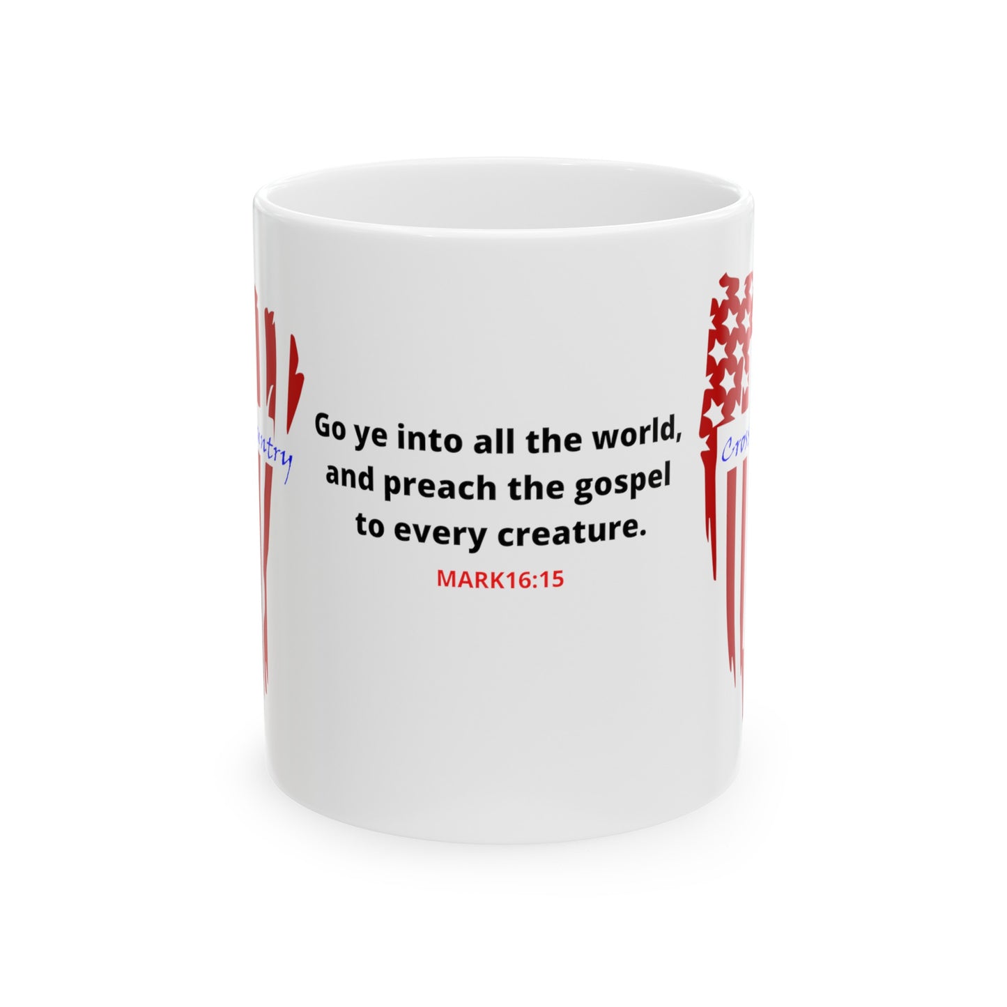 Cross Country Ceramic Mug 11oz