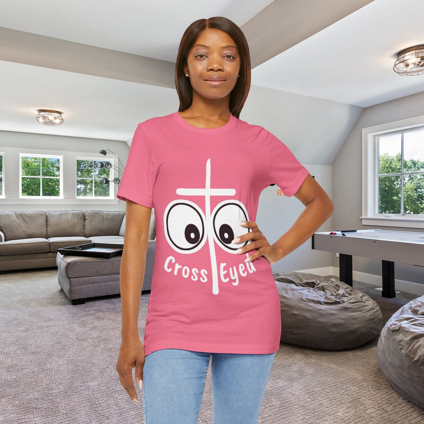 Cross Eyed Jersey Short Sleeve Tee