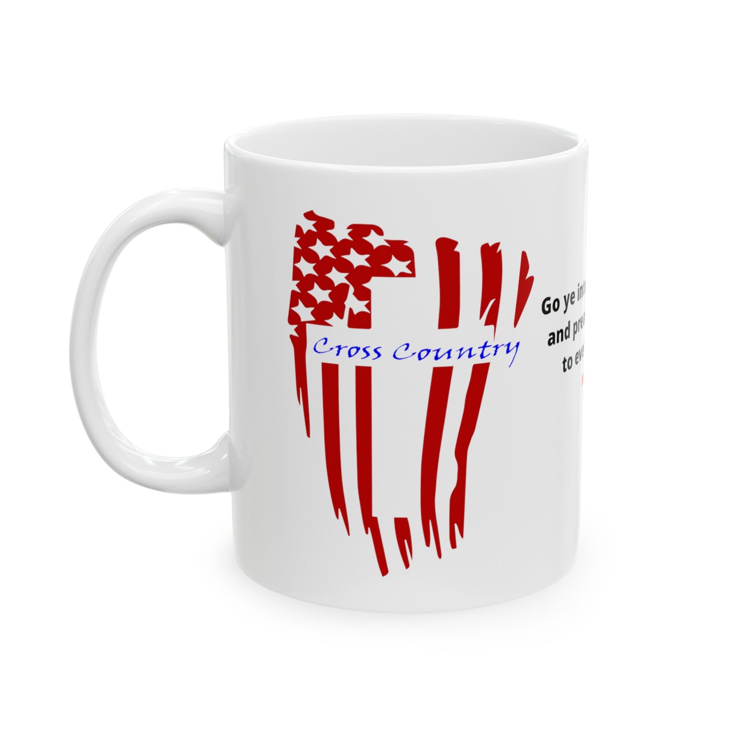 Cross Country Ceramic Mug 11oz