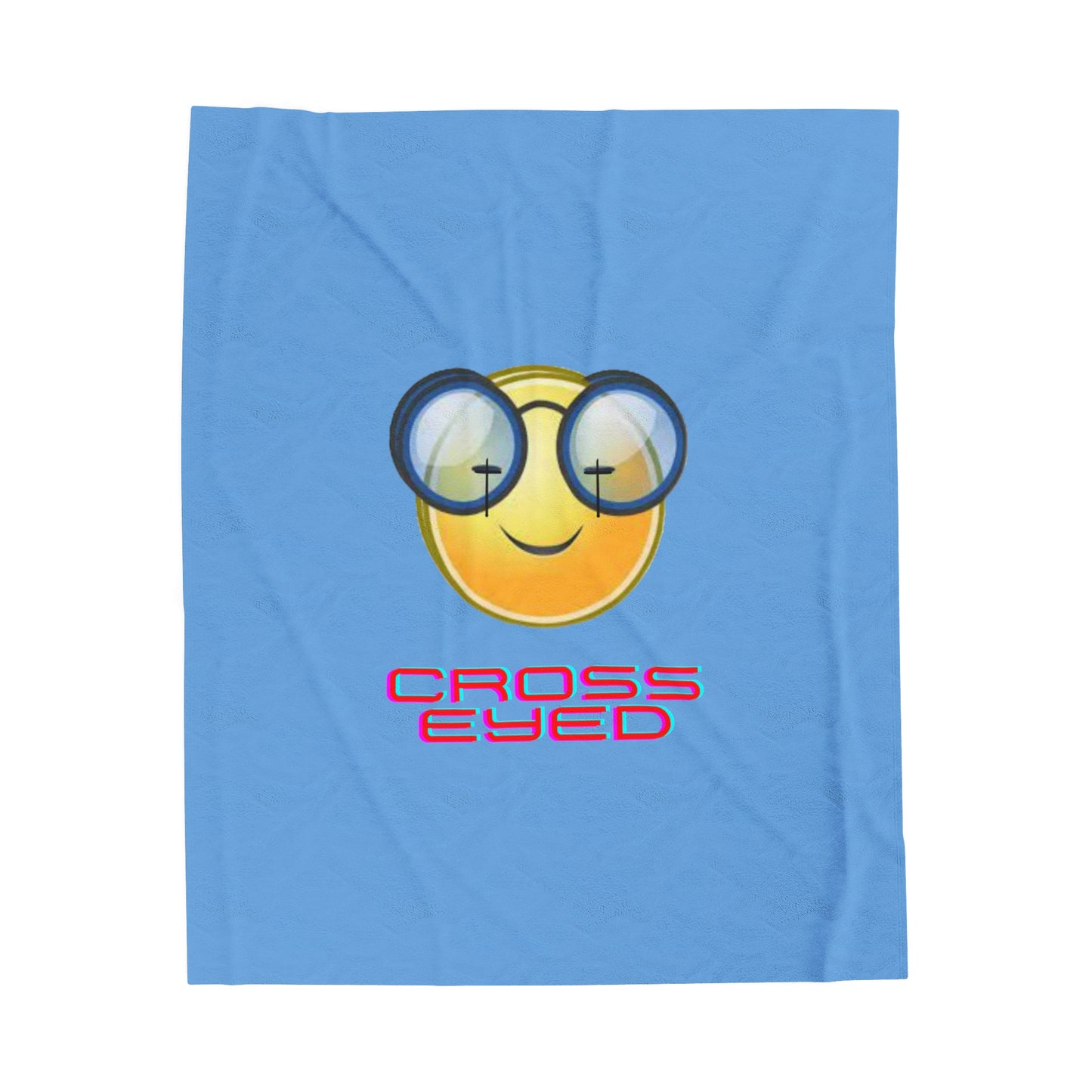 Cross Eyed Plush Blanket