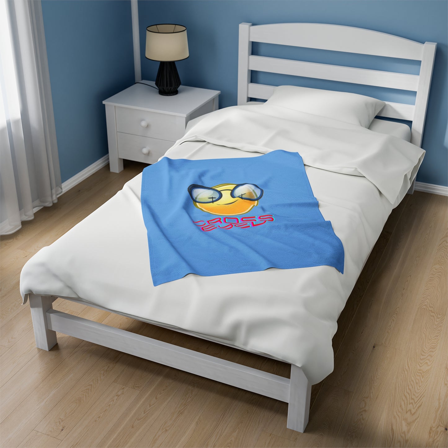 Cross Eyed Plush Blanket