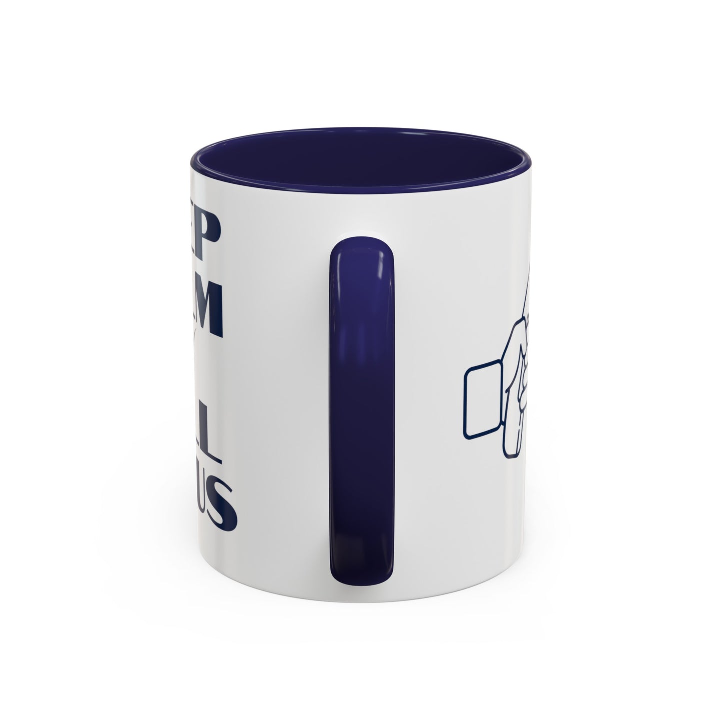 Keep Calm & Call Jesus Coffee Mug, 11oz