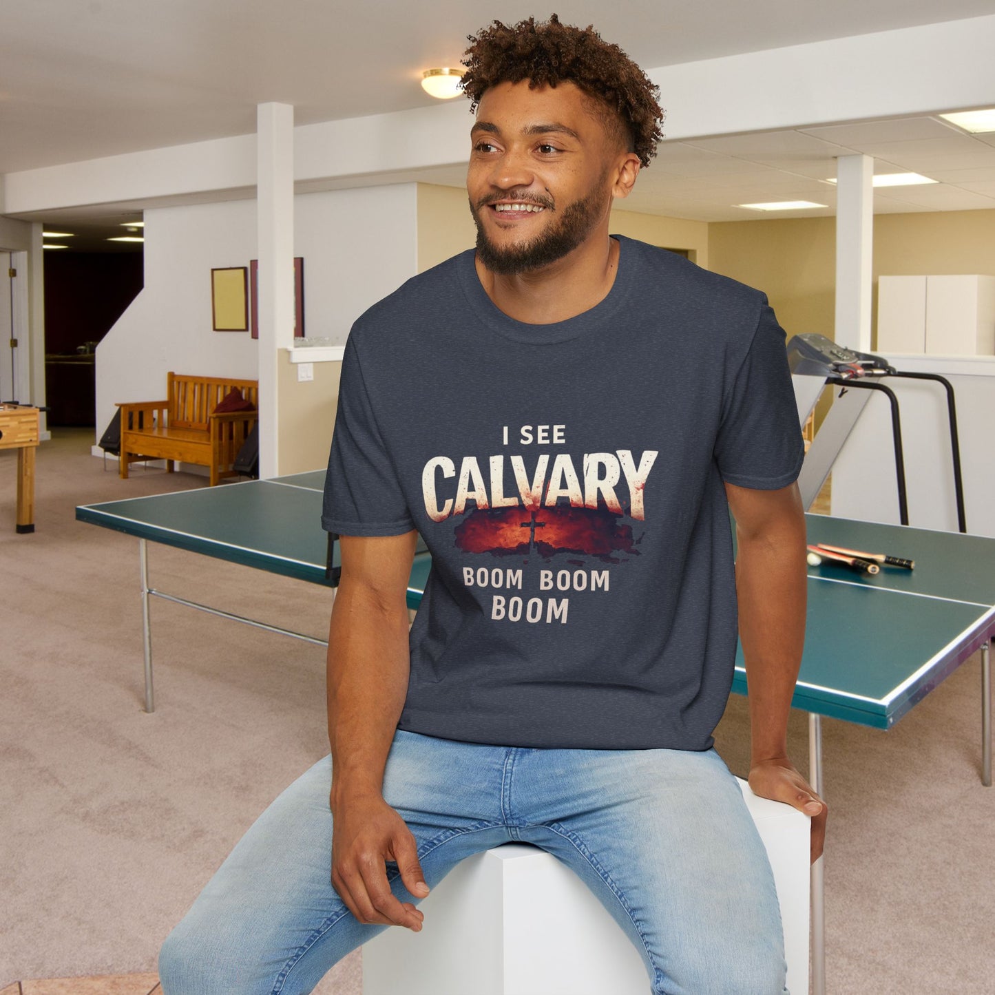 Christian Comfort T-Shirt — Christ Centered Faith Tee