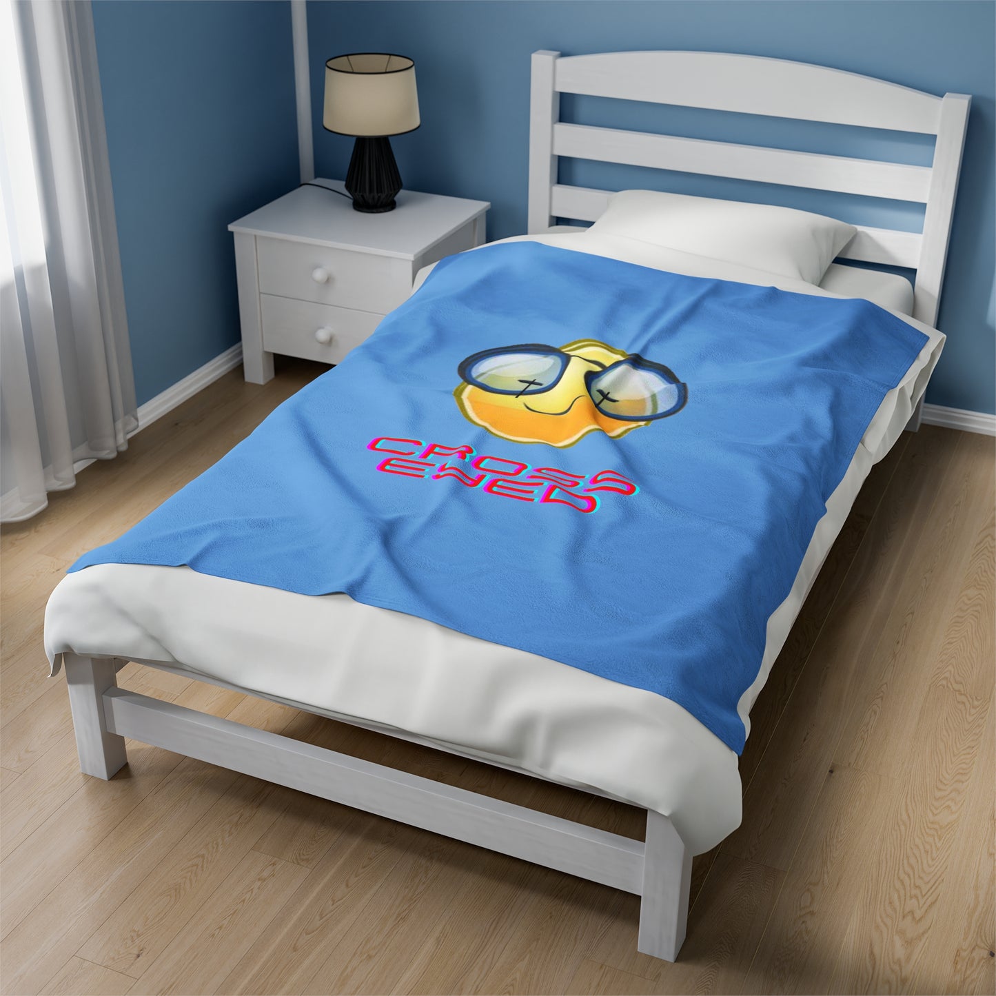 Cross Eyed Plush Blanket