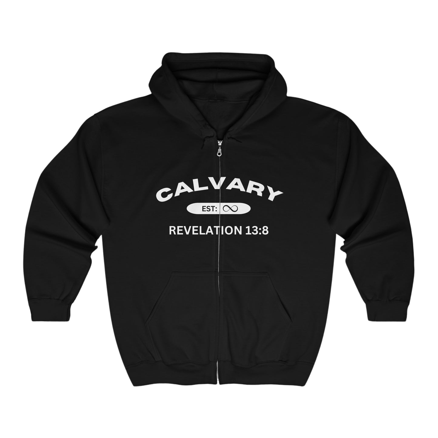 Calvary Est: Eternity Past Full Zip Hooded Sweatshirt