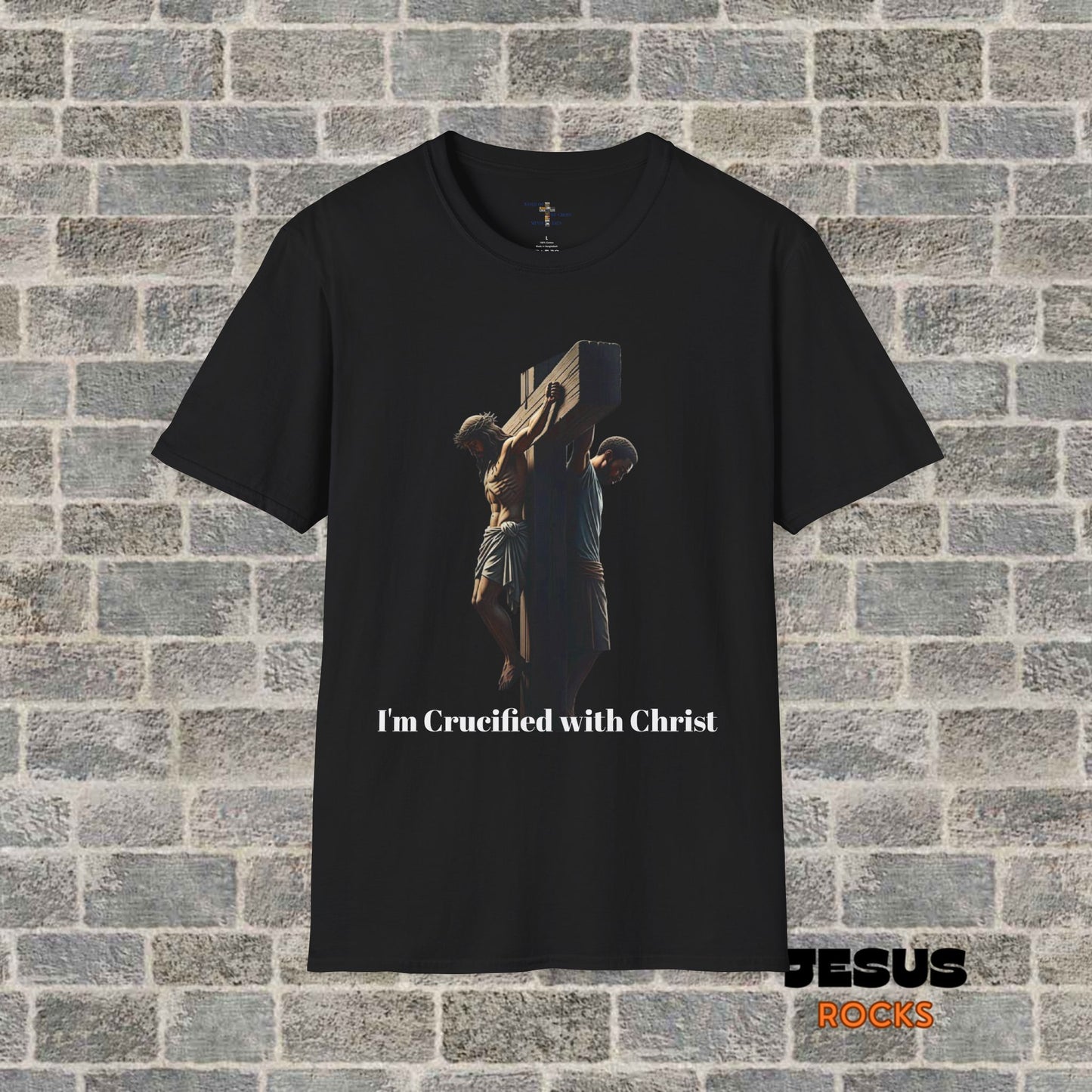 Faith-Inspired Unisex T-Shirt Cross Centered Comfortable Tee