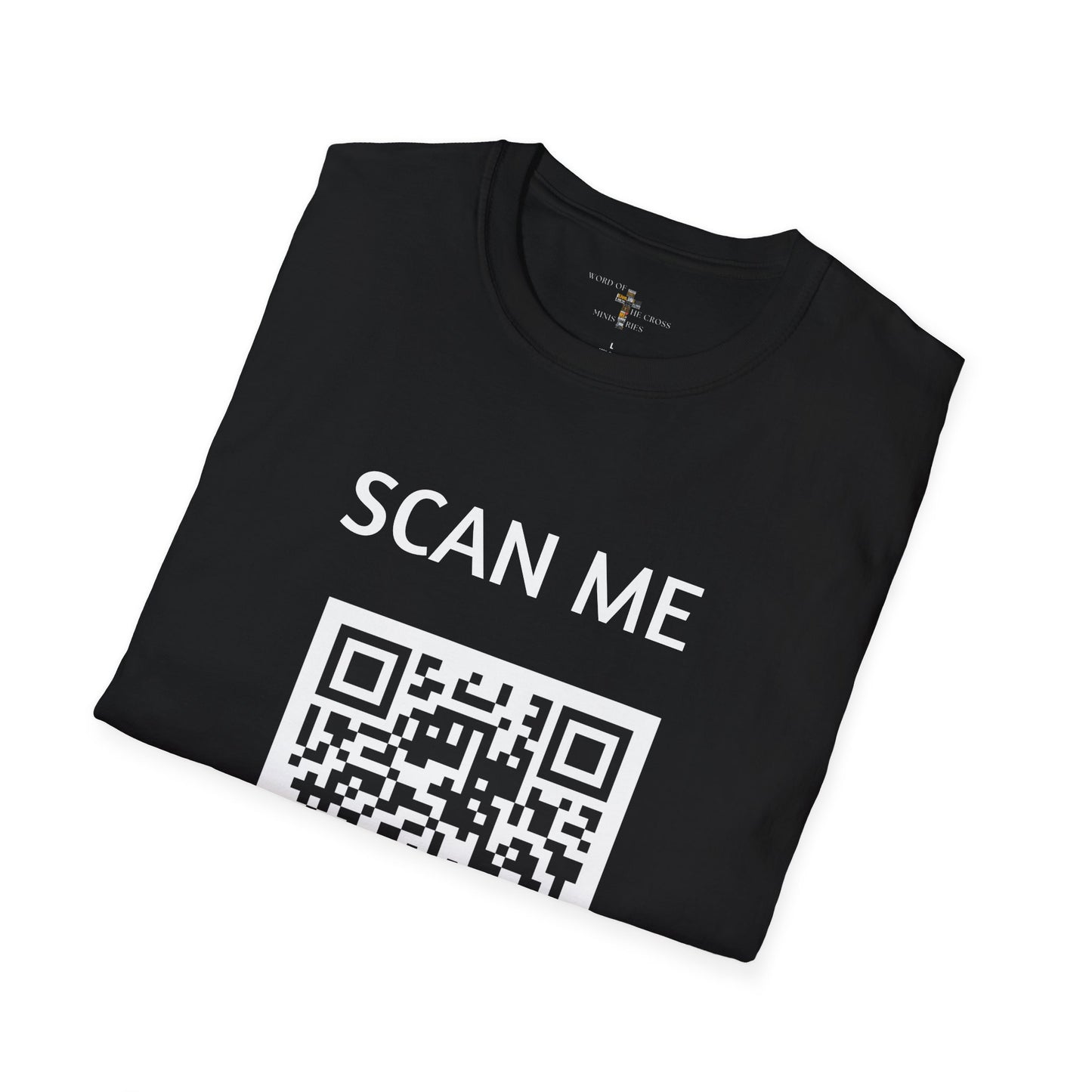 Scan me QR Code Reveal Timeless Wisdom Softstyle T-Shirt