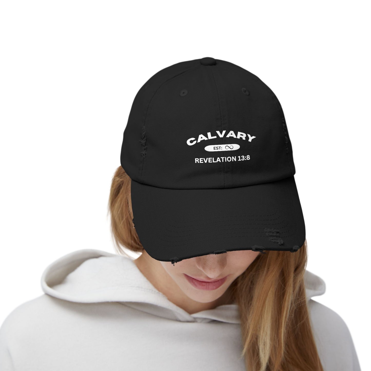 Calvary Est: Eternity Past Distressed Cap