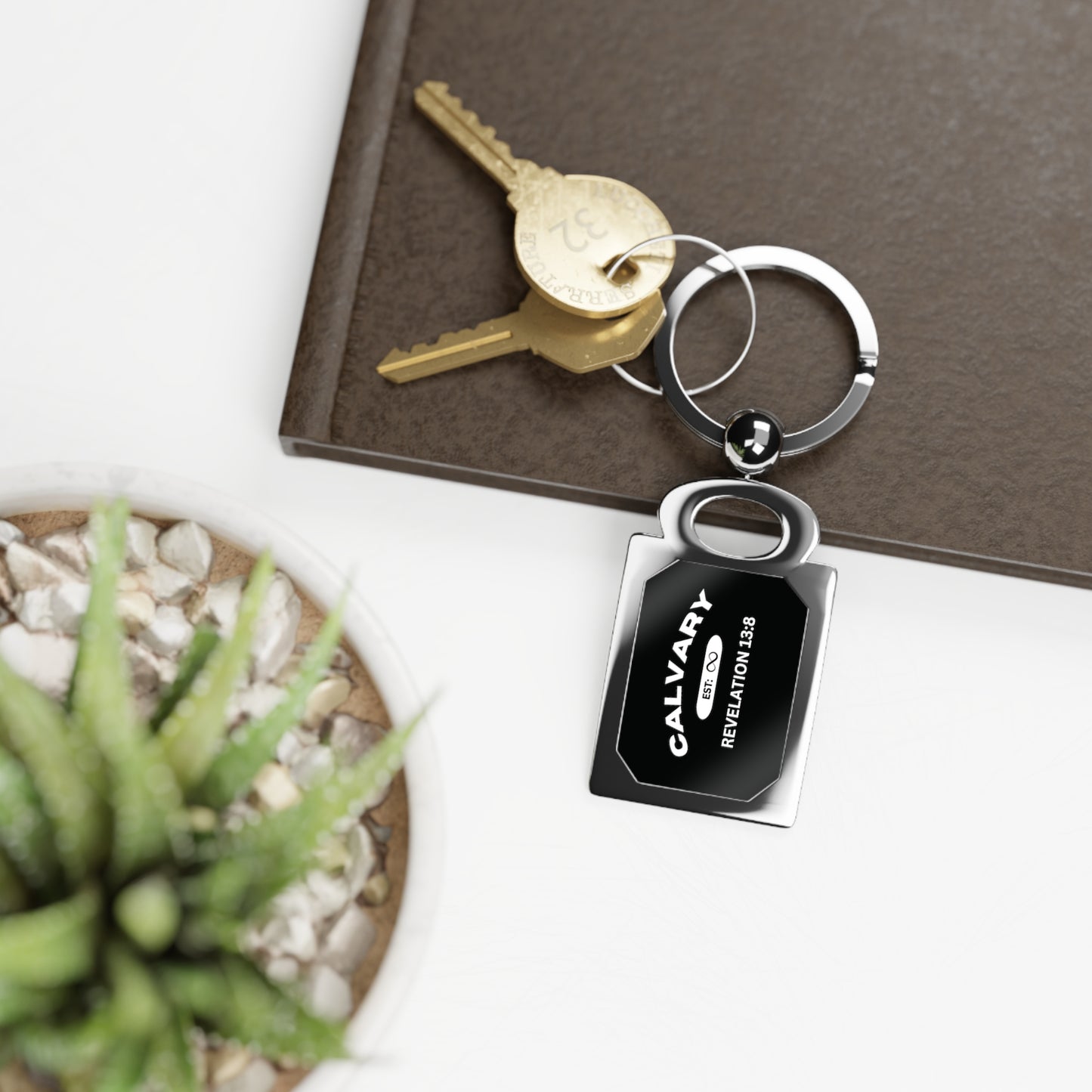 Calvary EST: Eternity Past Keyring