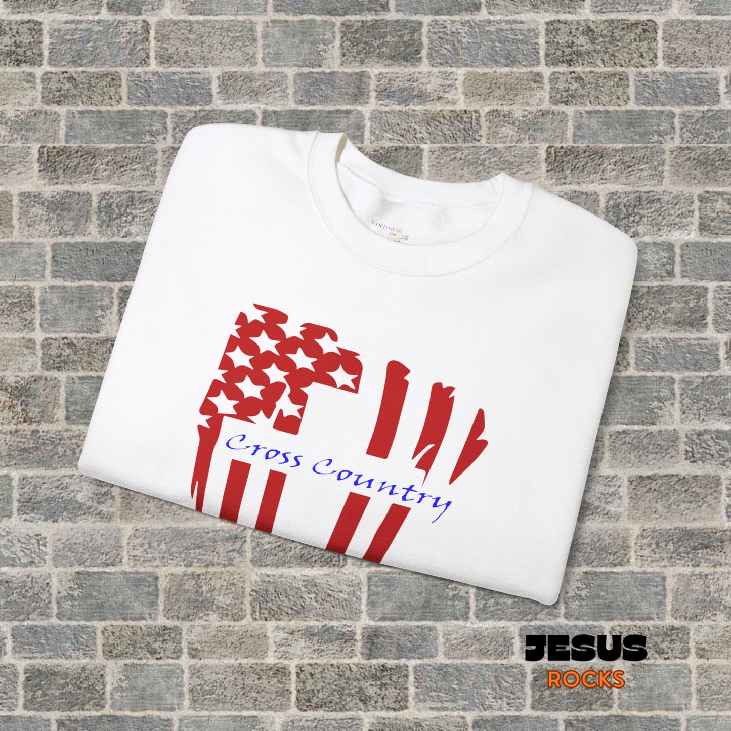 Cross country Unisex Heavy Blend™ Crewneck Sweatshirt