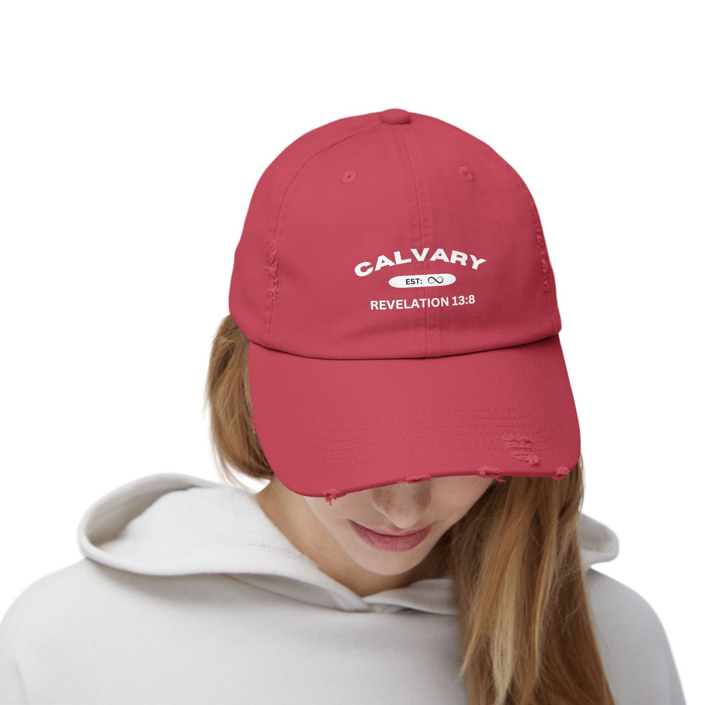Calvary Est: Eternity Past Distressed Cap