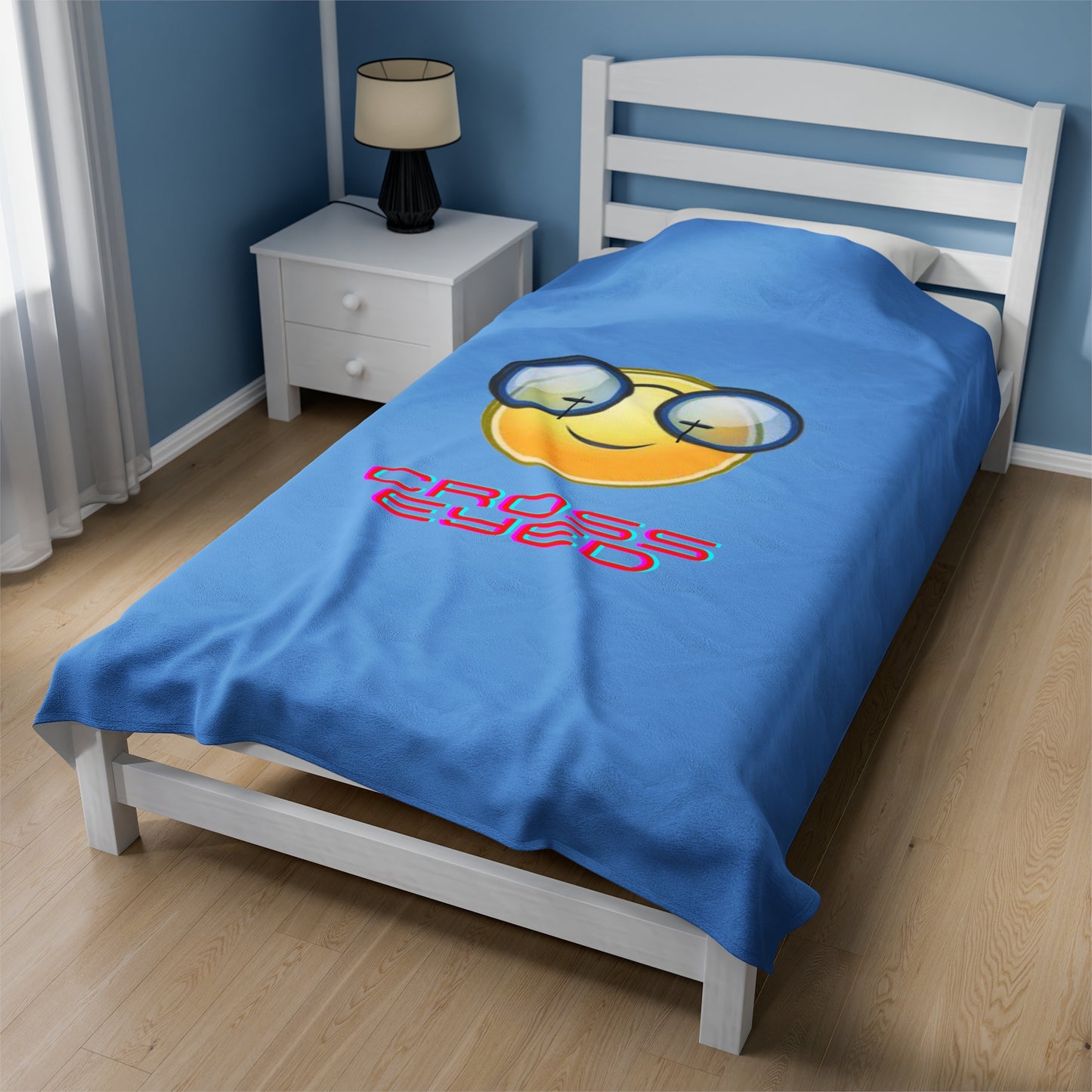 Cross Eyed Plush Blanket