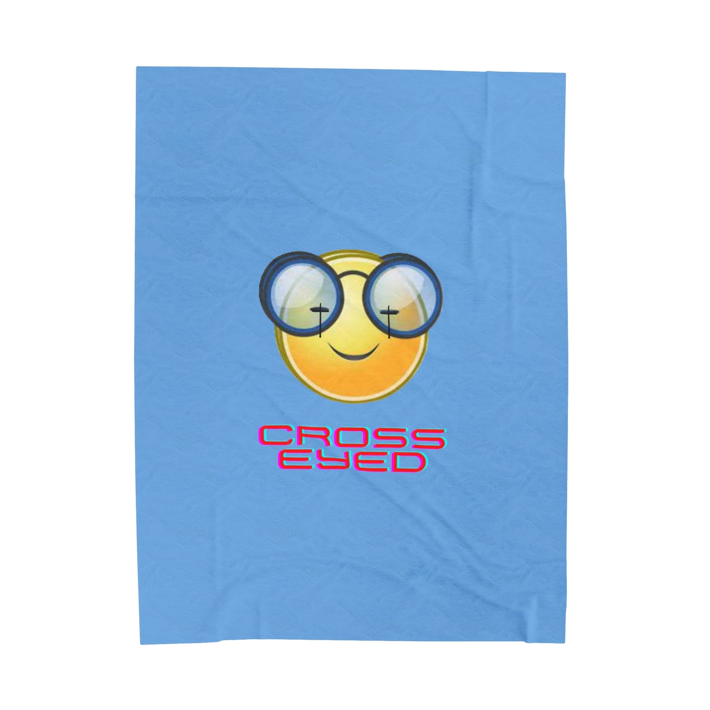 Cross Eyed Plush Blanket