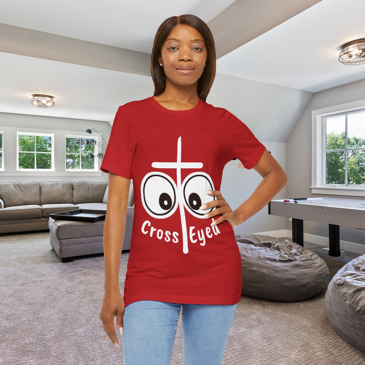 Cross Eyed Jersey Short Sleeve Tee
