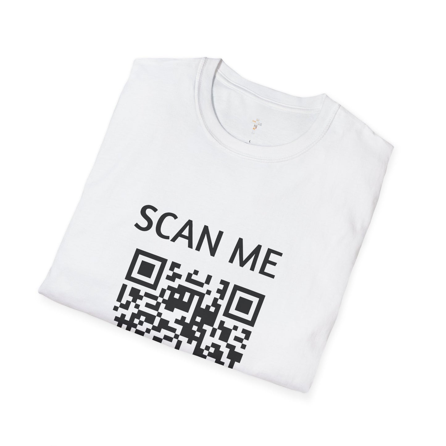 Scan me QR Code Reveal Timeless Wisdom Softstyle T-Shirt