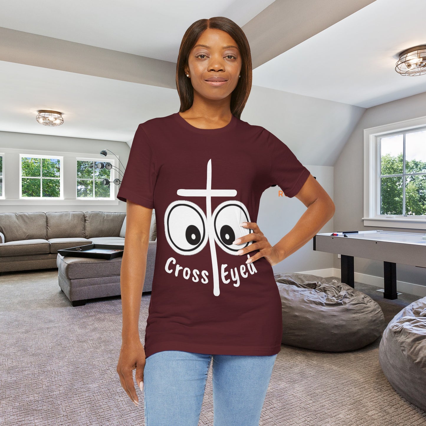 Cross Eyed Jersey Short Sleeve Tee