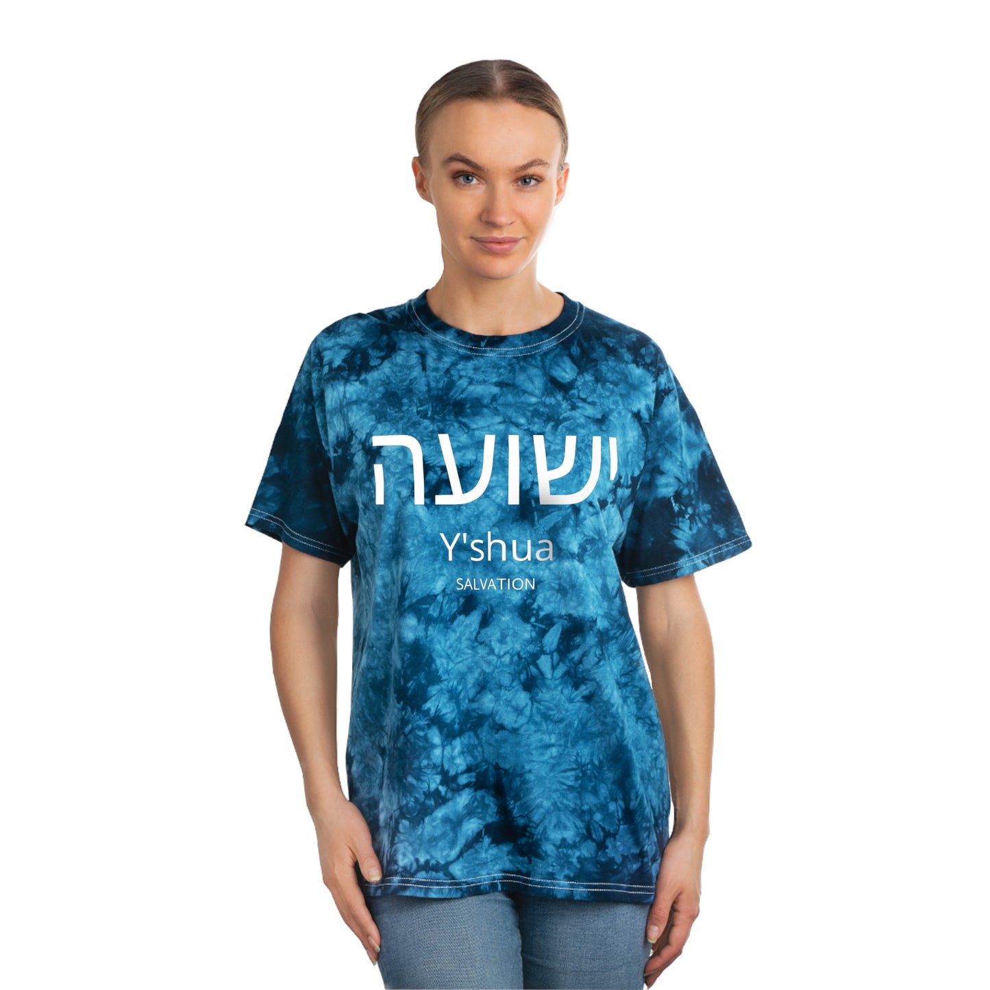 Salvation Tie-Dye Tee, Crystal