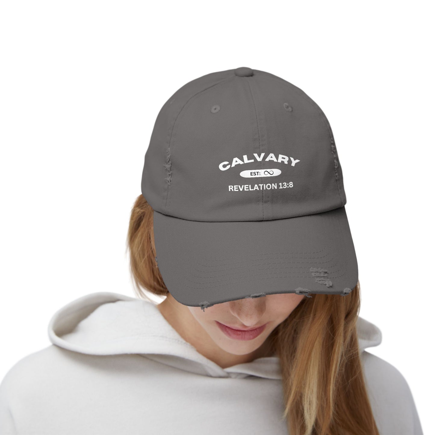 Calvary Est: Eternity Past Distressed Cap