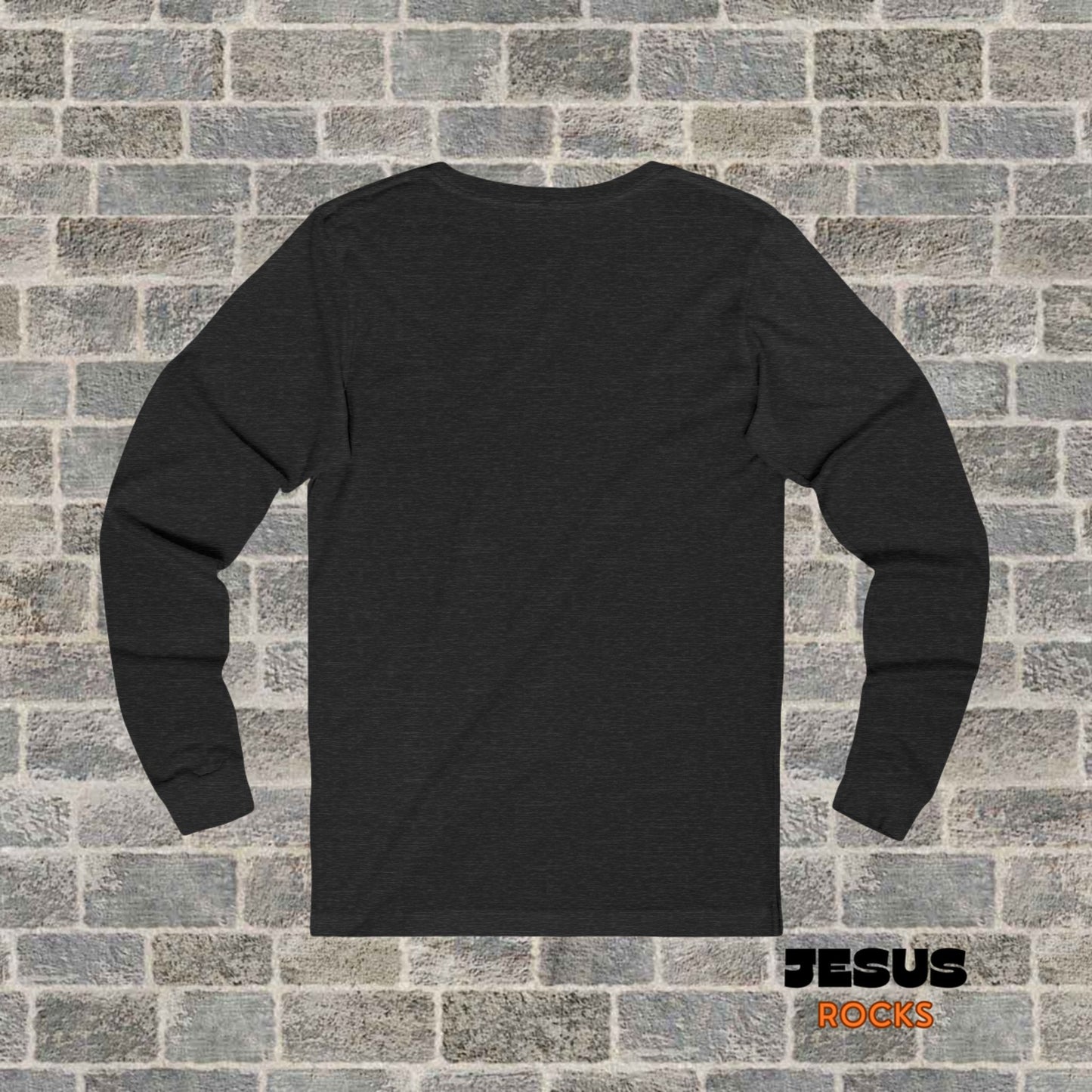 We Preach Black Writing Long Sleeve Tee