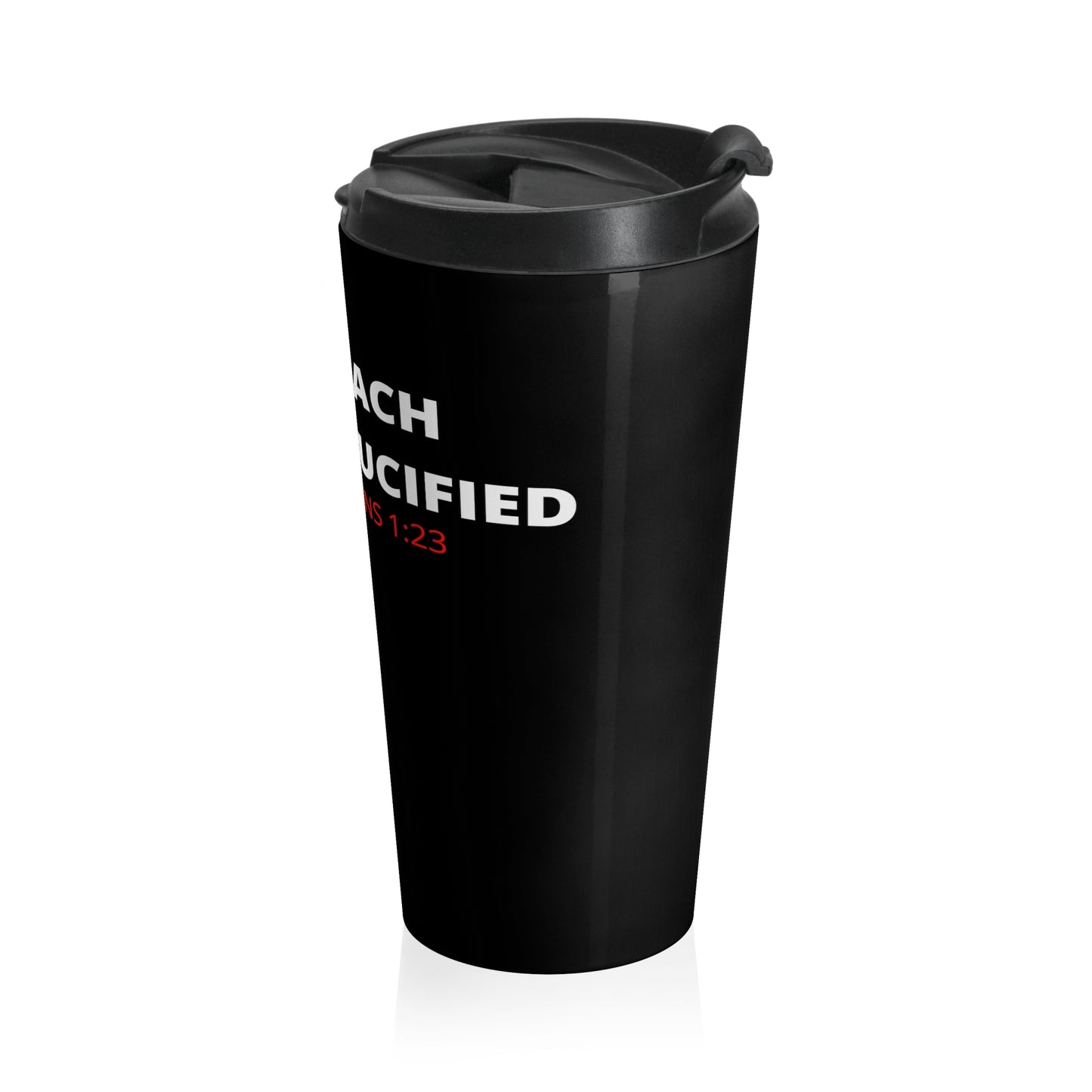 We Preach Stainless Steel Travel Mug