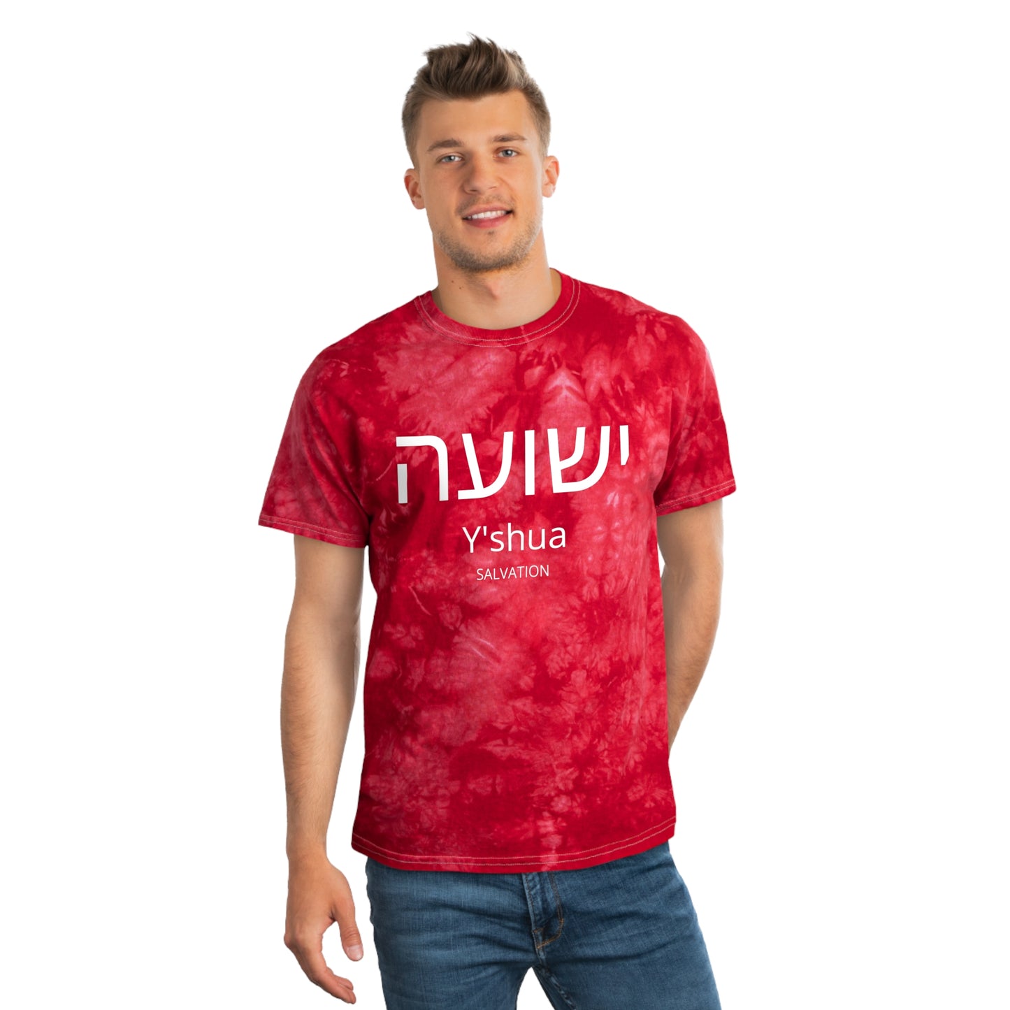 Salvation Tie-Dye Tee, Crystal
