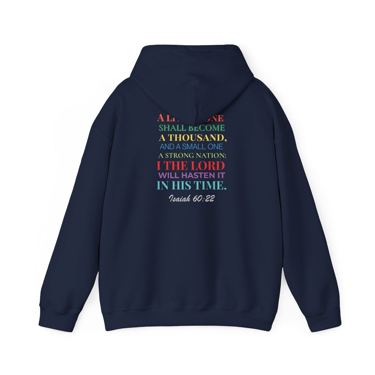 Colorful Inspirational Hoodie for Faith-Focused Individuals, Comfortable Unisex Sweatshirt for Everyday Wear, Be Bold & Spread [...]