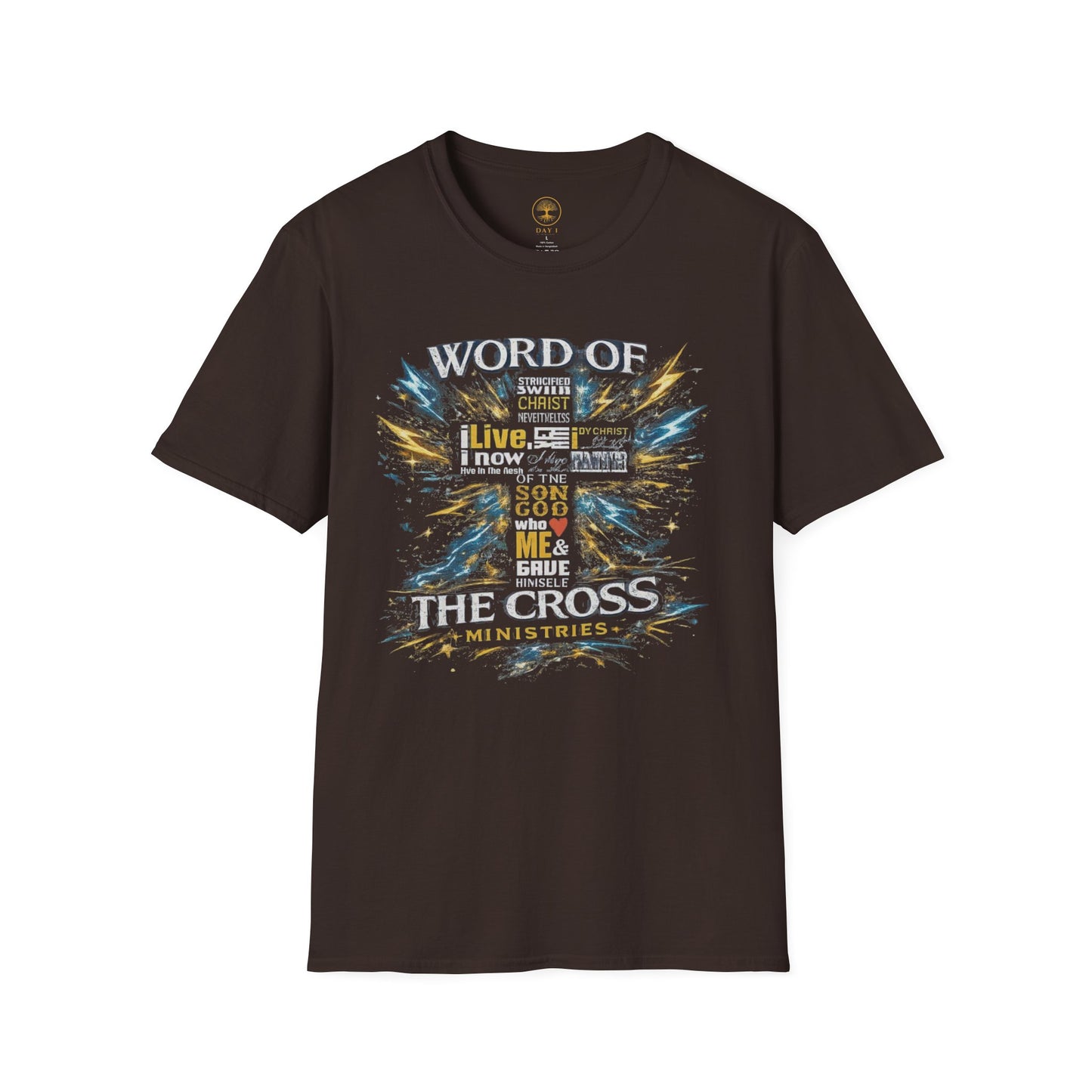 Word of the Cross Ministries T-Shirt — Christian Faith Scripture Graphic Tee