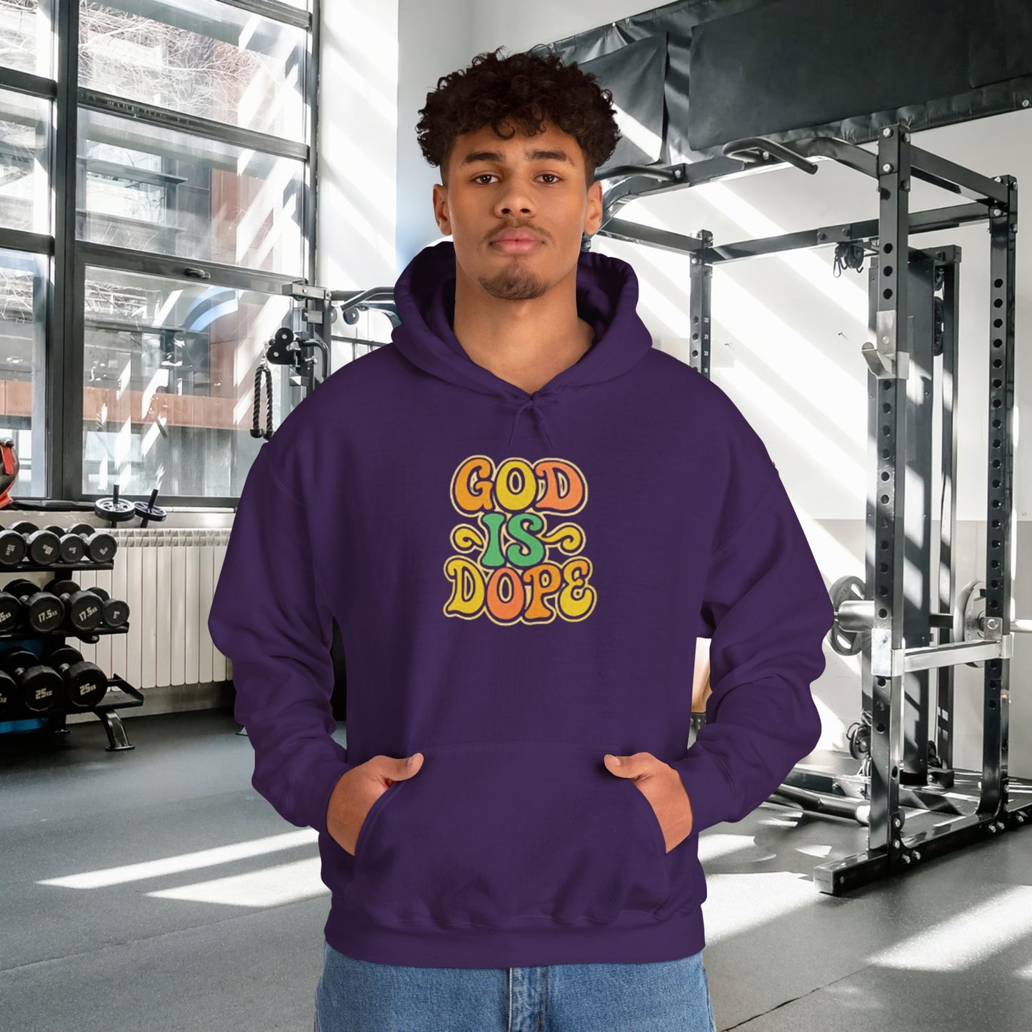 Colorful Inspirational Hoodie for Faith-Focused Individuals, Comfortable Unisex Sweatshirt for Everyday Wear, Be Bold & Spread [...]