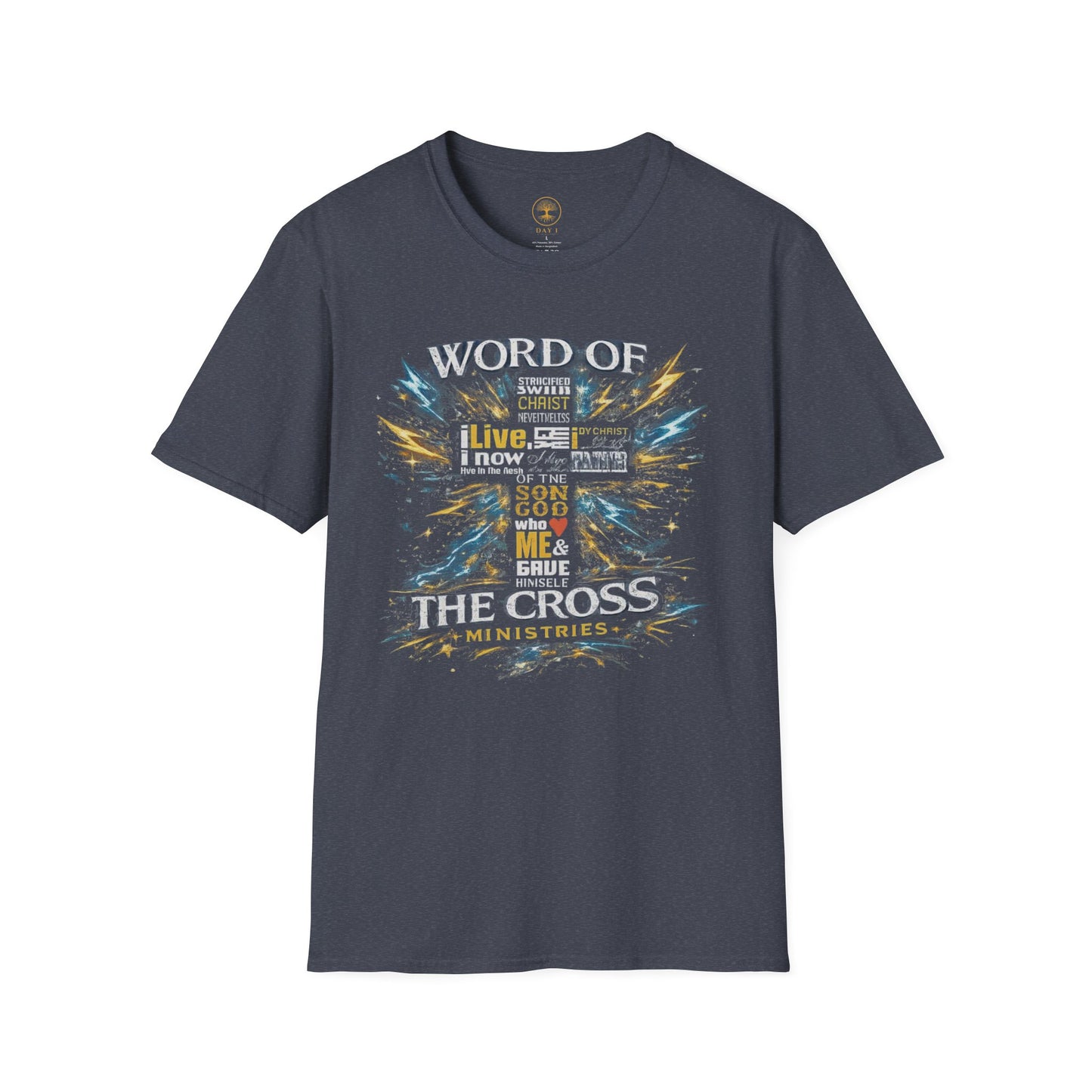 Word of the Cross Ministries T-Shirt — Christian Faith Scripture Graphic Tee
