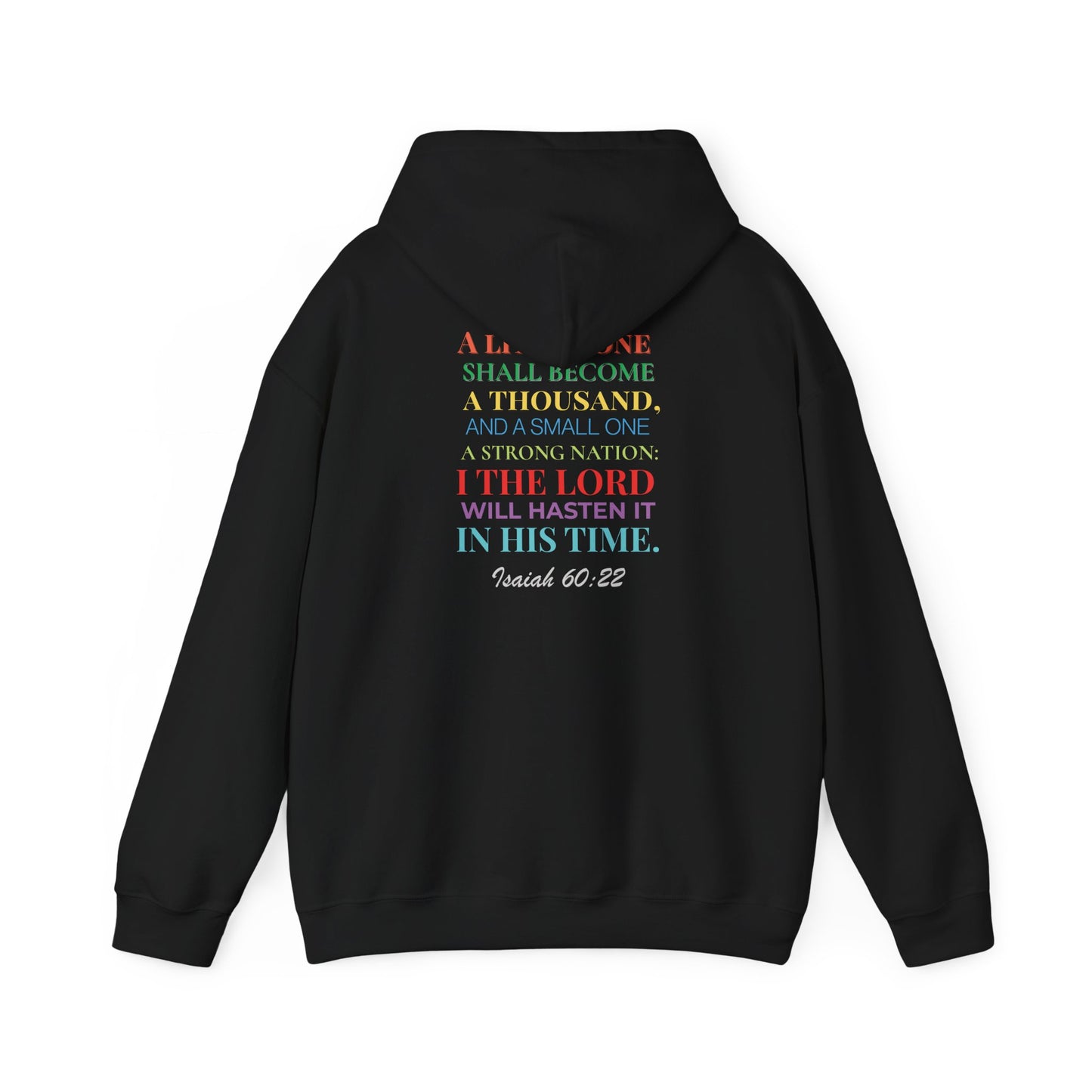 Colorful Inspirational Hoodie for Faith-Focused Individuals, Comfortable Unisex Sweatshirt for Everyday Wear, Be Bold & Spread [...]