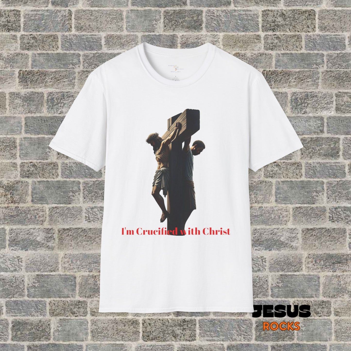 Faith-Inspired Unisex T-Shirt Cross Centered Comfortable Tee