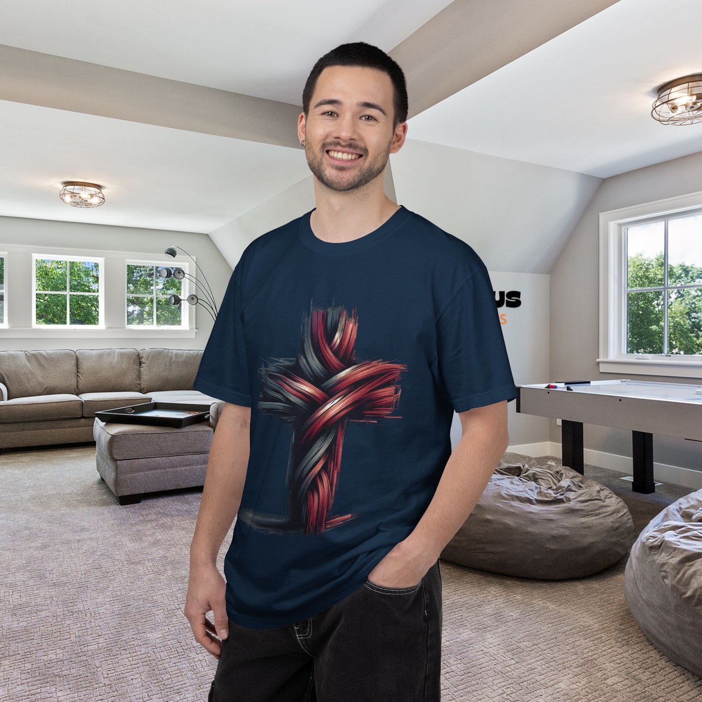 Christian Cross T-Shirt — Faith Graphic Tee