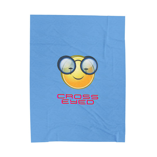 Cross Eyed Plush Blanket
