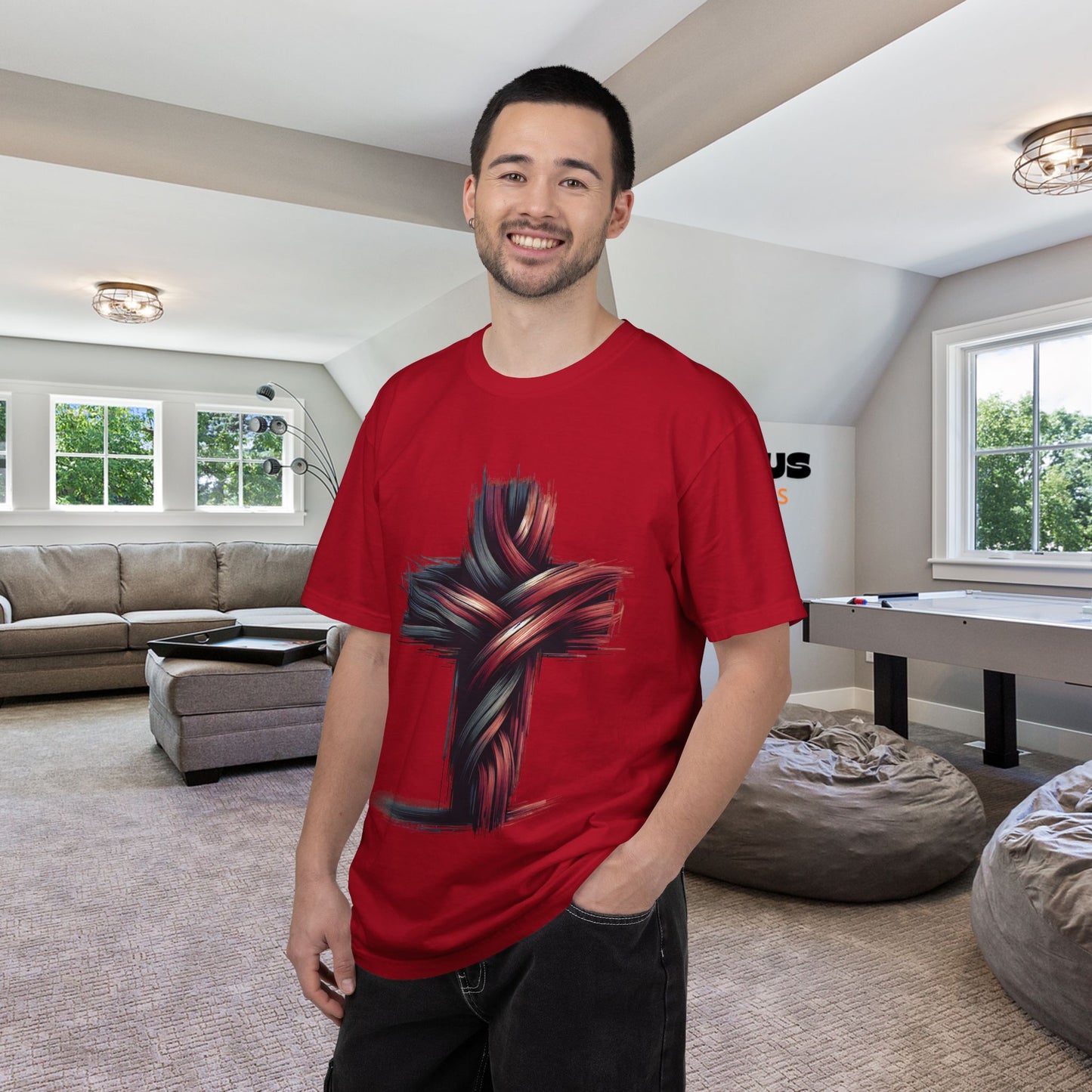 Christian Cross T-Shirt — Faith Graphic Tee