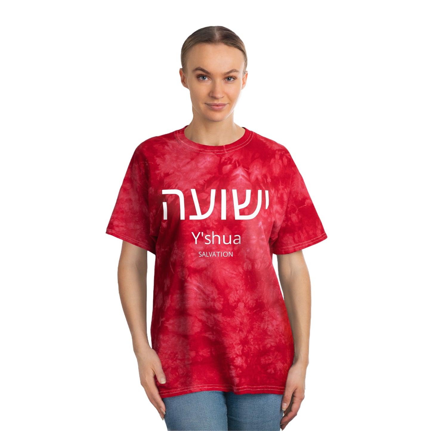 Salvation Tie-Dye Tee, Crystal
